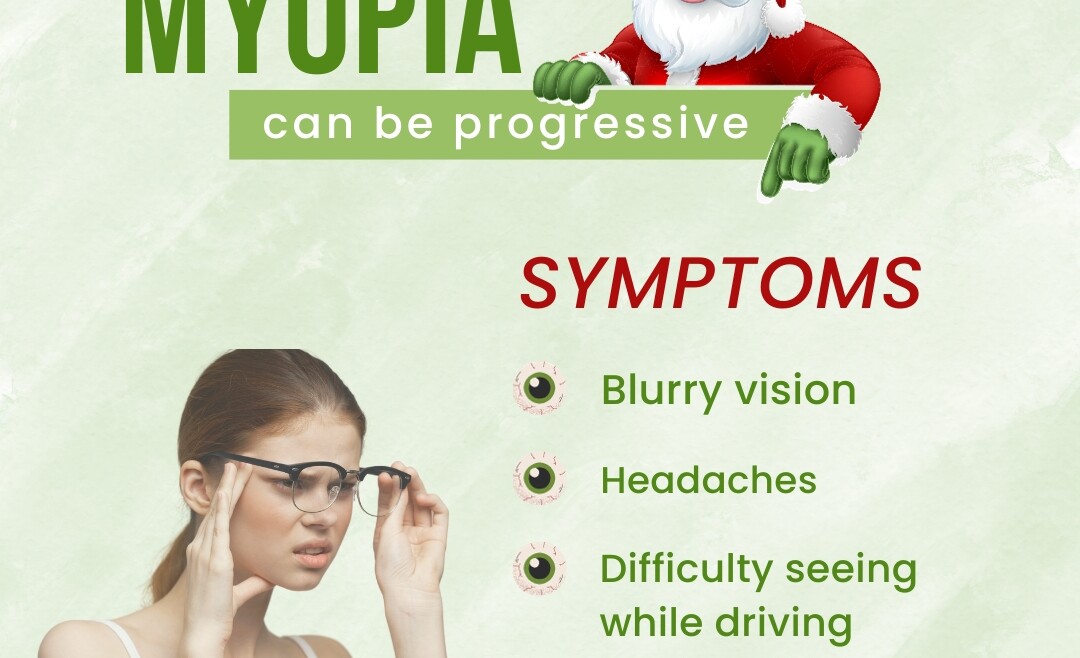 Myopia can be progressive