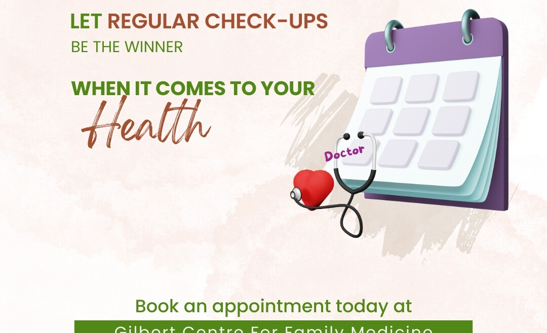  Let regular check-ups be the winner when it comes to your health