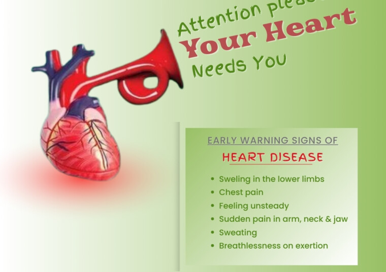 Attention please Your Heart Needs You