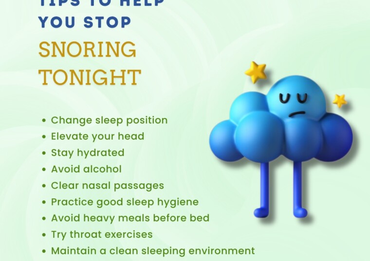 Tips to Help You Stop Snoring Tonight