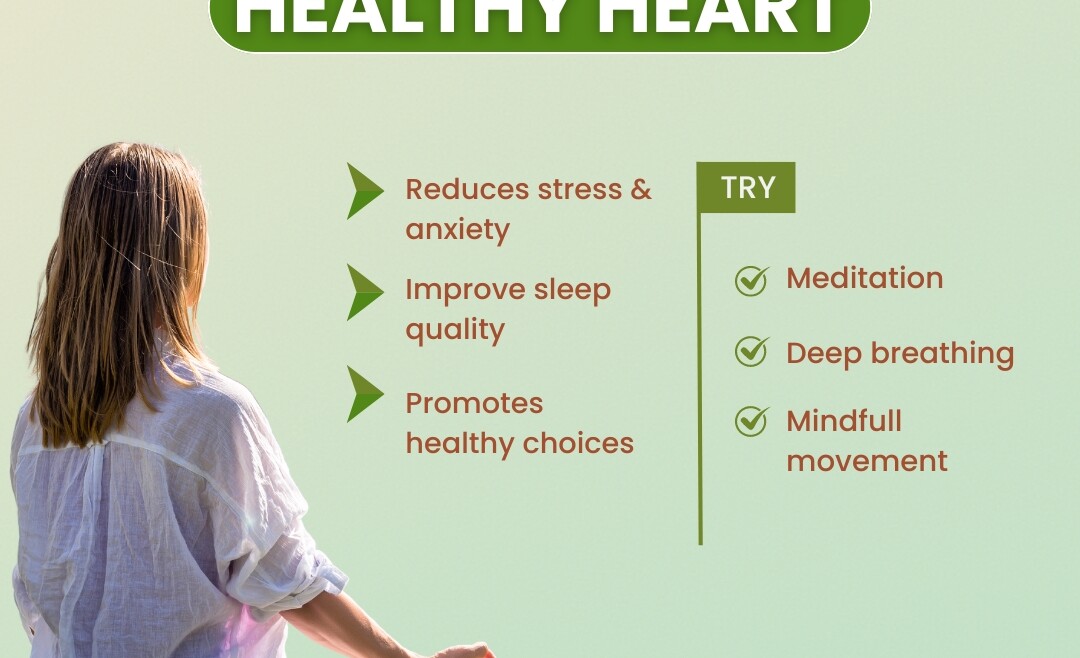 Mindfulness for a healthy heart