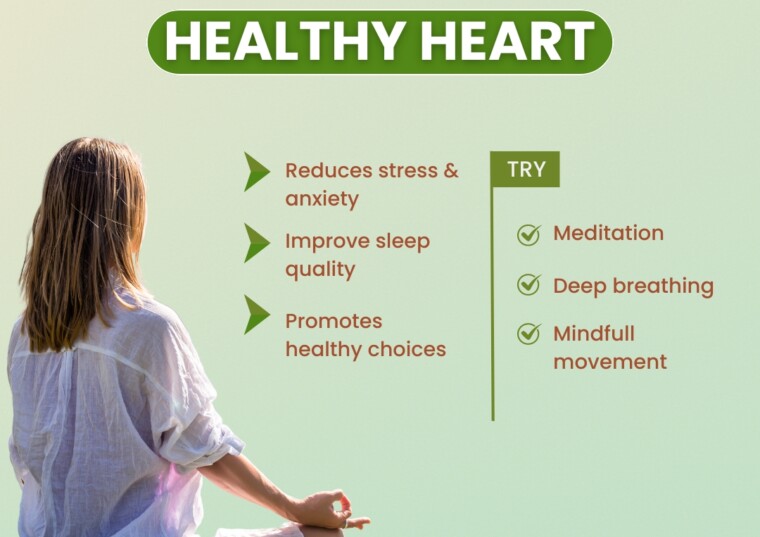 Mindfulness for a healthy heart