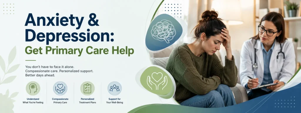Anxiety & Depression: Get Primary Care Help anxiety depression primary care