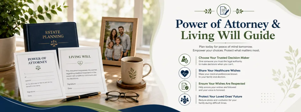 Power of Attorney & Living Will Guide power of attorney explained